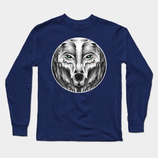 The guardian spirit wolf Long Sleeve T-Shirt
